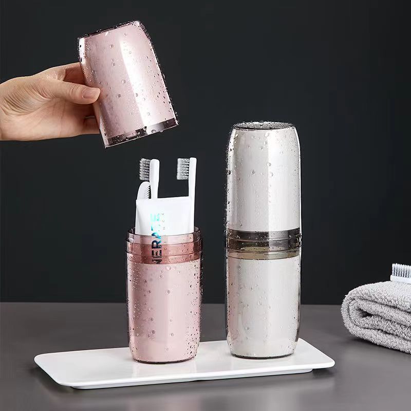 Travel Wash suit Gargle Cup Brushing Cups Dental Toothbrush Household Toothbrush Storage Box Portable High Color Value