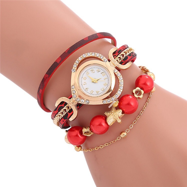 JOOM love bracelet watch new AliExpress foreign trade hot ladies watch factory direct ring watch