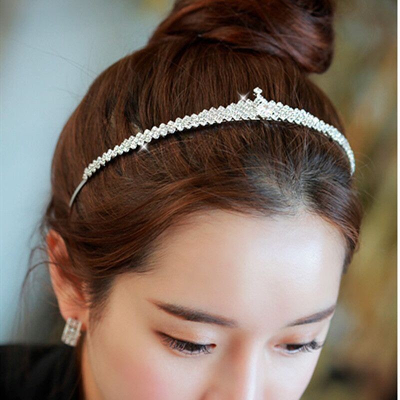 European and American fashion multi-layer pearl hairband women's high-end claw chain exquisite rhinestone love accessories bride hair accessories wholesale