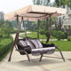Outdoor Swing Cover Garden Courtyard Swing Roof Sunshade Cover Waterproof Dust Cover Balcony Swing Roof Cover