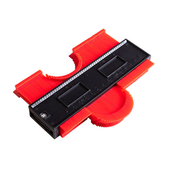 Multi-function contour gauge Radian gauge irregular sheet metal profiling gauge carpentry angle sampling gauge