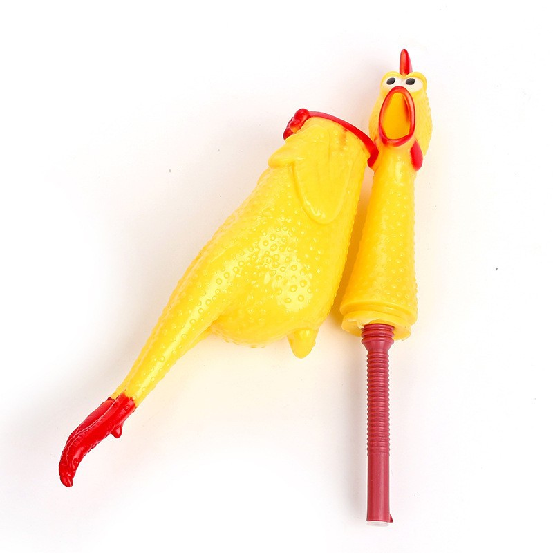 Dog Toy Voice Teddy Small and Medium-sized Dog Desperate Chicken Cuckoo Chicken Cry Chicken Cry Chicken Cross-border Amazon Hot Sale