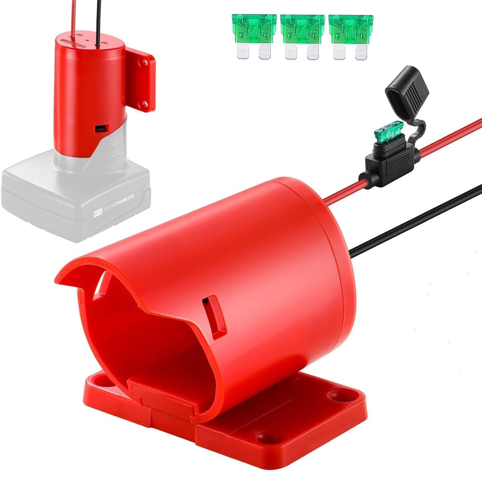 Take electrical adapter MILWAUKEE 12V Mivochi M12 DIY