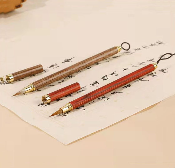 Langhao small script writing brush Small size fine fly head small script copy Sutra hairpin flower Small Seal Special Special copy Sutra Heart Sutra