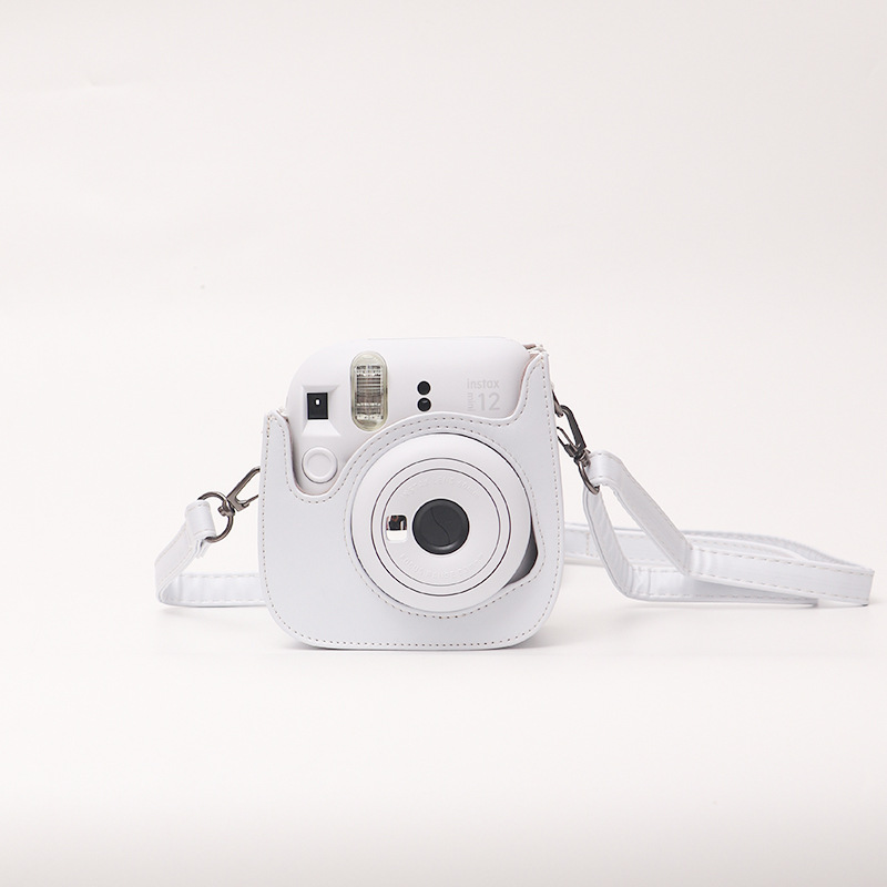 [Factory stock supply] polo MINI12 solid color retro camera bag INSTAX solid color camera bag
