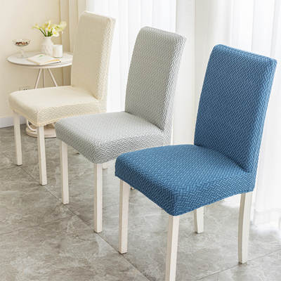 Cross-border in stock elastic chair cover four seasons universal stool cover simple modern household dining chair cover manufacturers wholesale