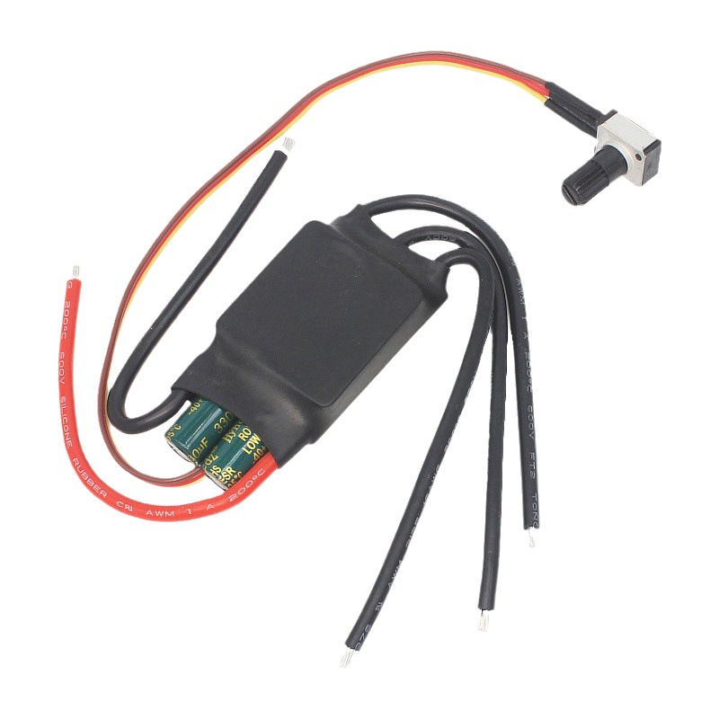 12V24V трехфазный бесщеточный привод Мощный маленький бесщеточный без контроллера Холла потенциометр версия регулировки скорости