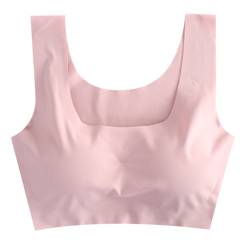 Japan's Peace of Mind Generation Sleeping Bra No Steel Rings Gathered Seamless Large Size Shockproof Vest Yoga Sports Underwear for Women