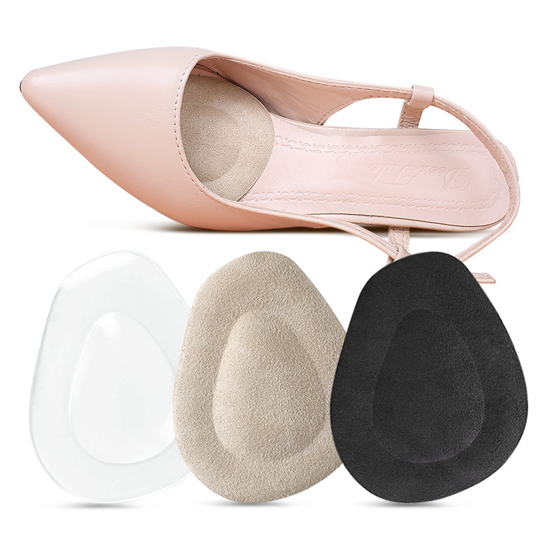 GEL forefoot pad half size pad women's half pad high heel insole thickened non-slip transparent forefoot pad soft pad