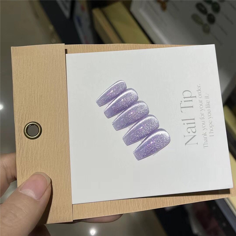 Provence Light Amorphite Cat's Eye Gel 2023 New Nail Art Ice Flash Display White Cat's Eye Nail Polish Gel
