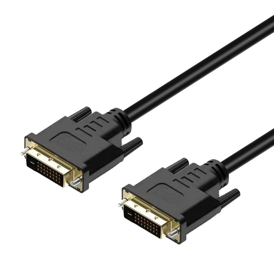 Factory in stock dvi cable 24 1 male to male dvi to dvi computer monitor HD video cable dvi