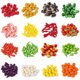 Mini simulation fruit vegetable foam fruit vegetable model photography props furniture ornaments teaching cognitive props