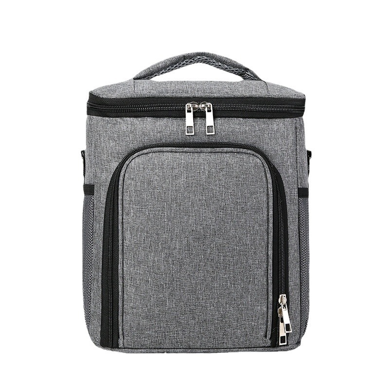New Cross-border Hot-selling Picnic Bag Large Capacity Portable Lunch Bag Shoulder Crossbody Insulation Bag Lunch Box Bag Fresh-keeping Ice Bag