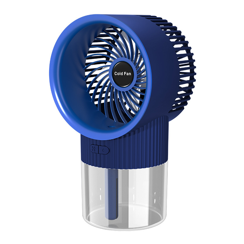 [A generation of hair] spray small fan USB rechargeable desktop mini fan humidifier two-in-one gift