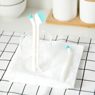 Japanese-style thermos cup lid gap cleaning brush kettle mouth groove cleaning brush milk bottle nipple small brush three-piece set