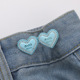 Glass Heart light blue