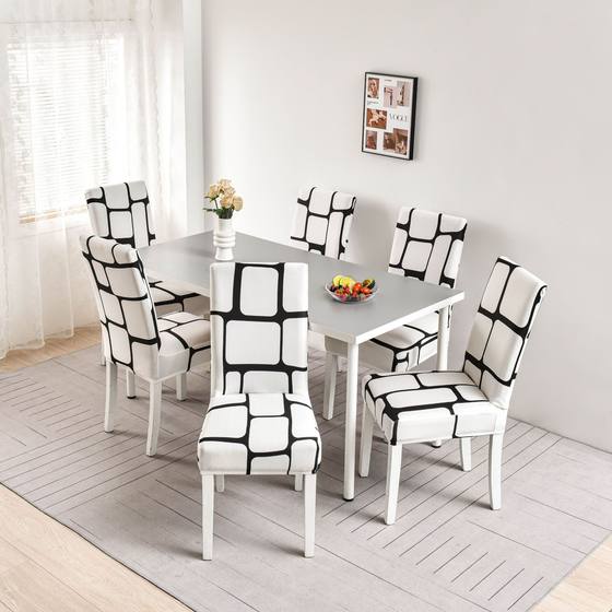 Available for cross-border elastic chair cover hotel chair cover dining chair cover conjoined elastic chair cover cover a generation of hair
