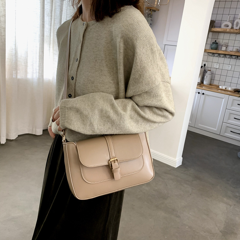 New small bag for women ins fashion retro versatile small square bag new shoulder crossbody bag trendy shoulder bag