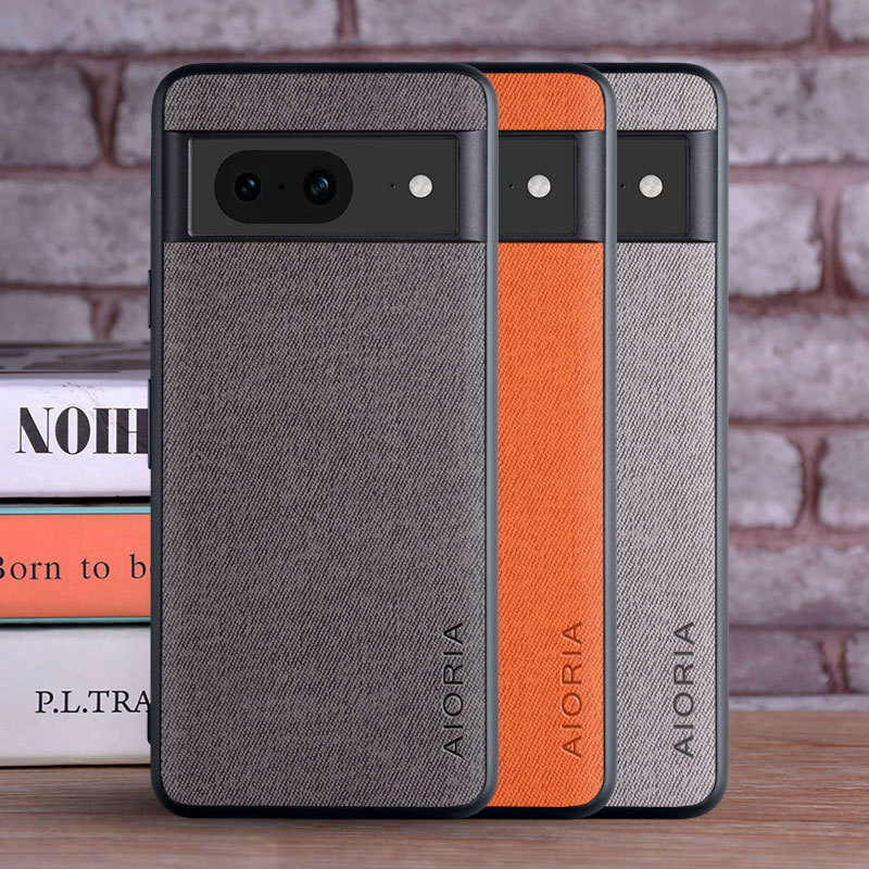 Suitable for [Google] Google Pixel 8 Pro Google 7A Minimalist Genuine Fabric Phone Case