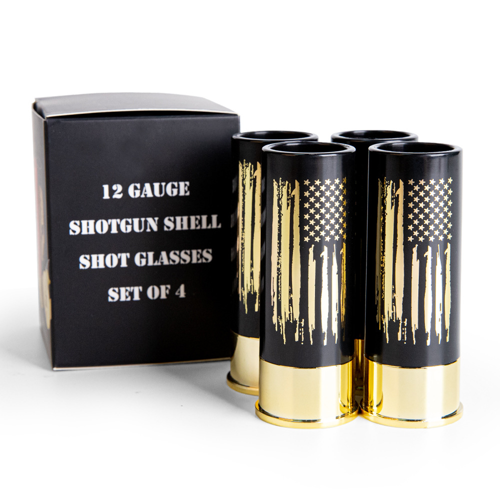 Cross-border New 12GA shot glasses Bullet Cup American Spirits Tequila Cup for Amazon