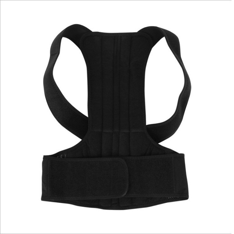 Cross-border back fixing belt for adults men and women posture correction belt with supporting plate hunchback correction belt can be used for hair replacement