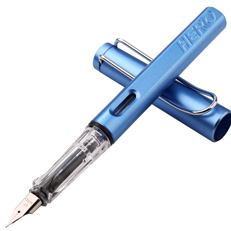 Hero Pen 359 Zhengzi primary school grade three special high-looking calligraphy practice pen replaceable ink bag pen wholesale