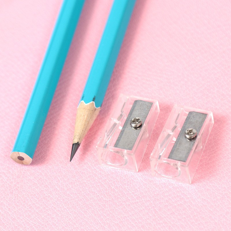TAIHAO beveled transparent cartridge accessories pencil sharpener pencil charcoal pencil sharpener eyebrow pencil sharpener stationery lip pencil sharpener