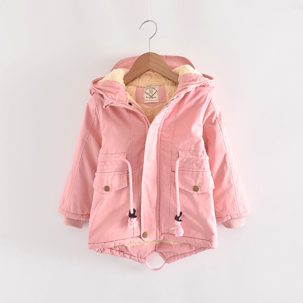 2025 winter new boys' fleece-lined padded warm hooded dovetail cotton-padded coat cold-proof cotton-padded jacket children's cotton-padded jacket 8031