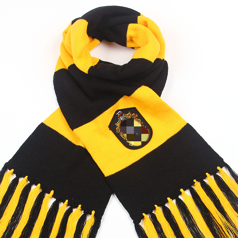 Harry Potter Scarf Hogwarts College Badge Animation Peripheral cosplay Props Million Christmas Gifts
