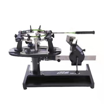 Hand-cranked badminton racket drawing machine pull racket through racket tennis racket badminton racket threading machine