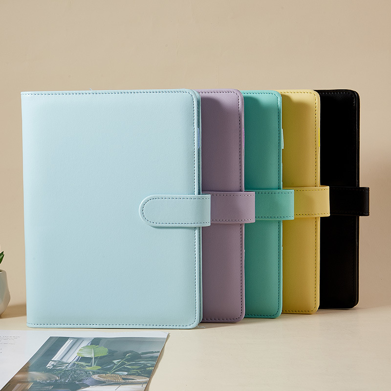 Cross-border exclusive for spot creative hand book A6 macaron notebook A5 binder notebook Hand Book Wholesale
