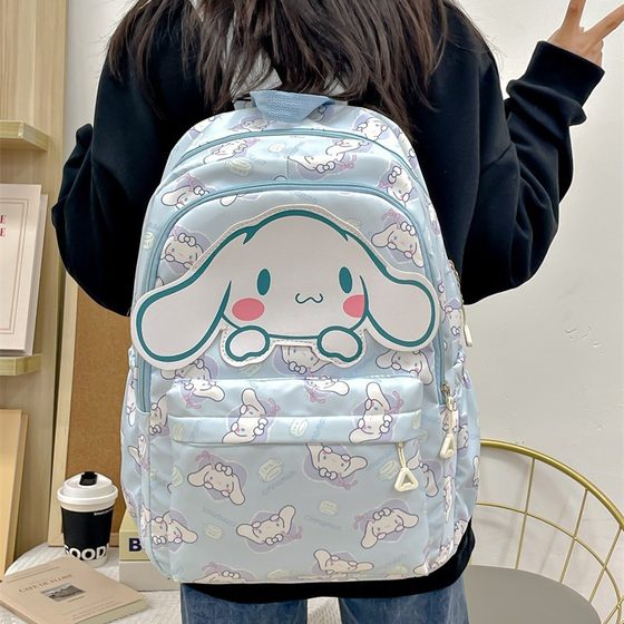 Cartoon schoolbag cartoon printing fashion junior high school students backpack large capacity backpack wholesale