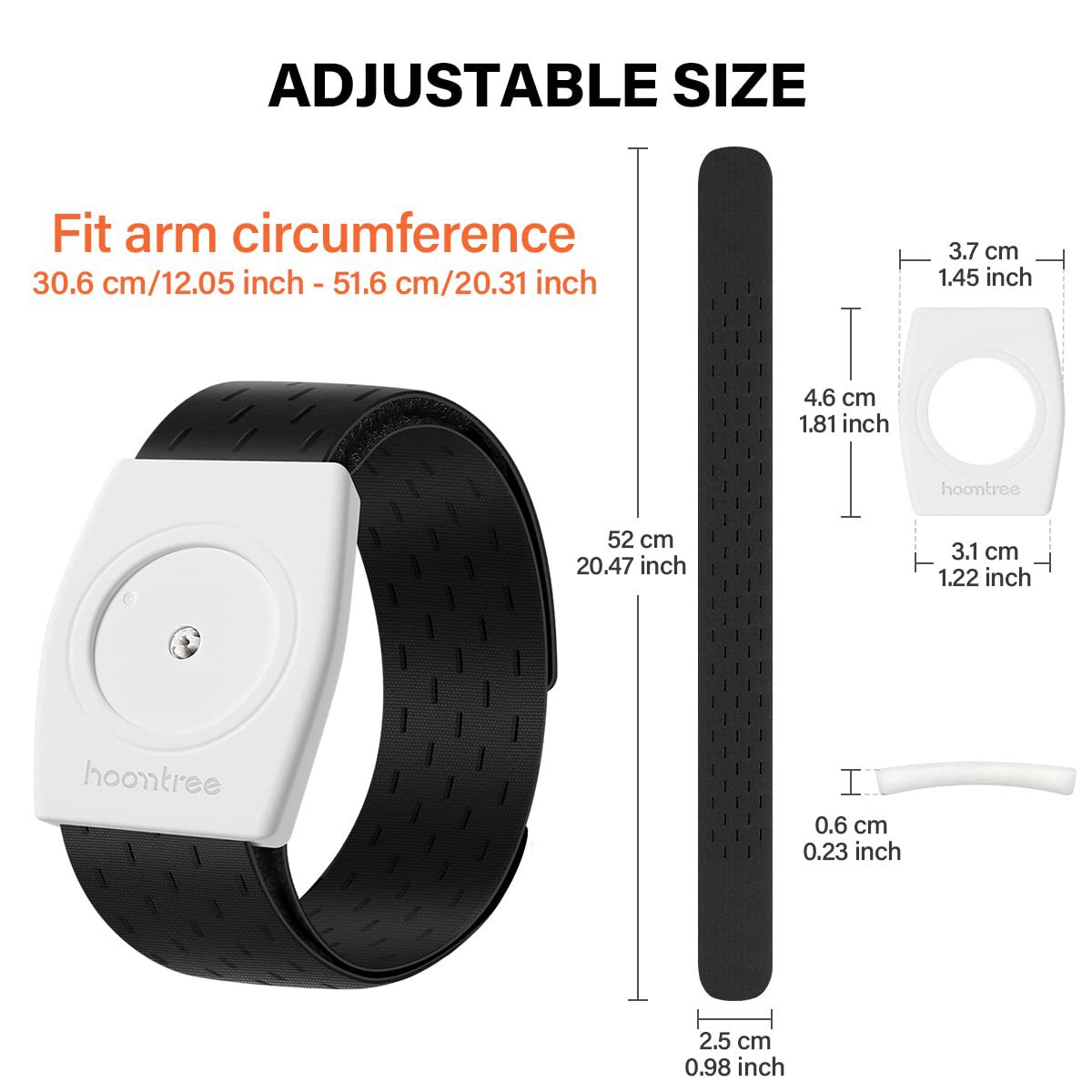 Suitable for Freestyle Libre 1 & 2 14 Day adjustable arm strap blood glucose meter fixing strap