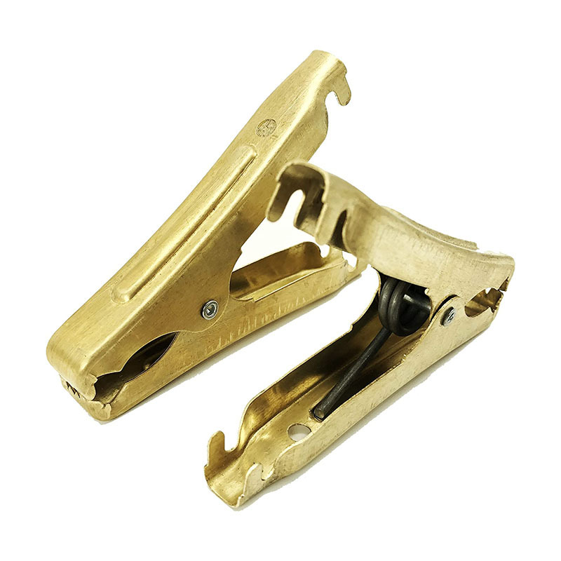 Accessories battery clip copper booster car fire line battery line clip connecting line large small size crocodile clip