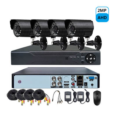 Cross-border e-commerce HD AHD DVR Kit wired camera set surveillance video recorder waterproof gun Foreign trade