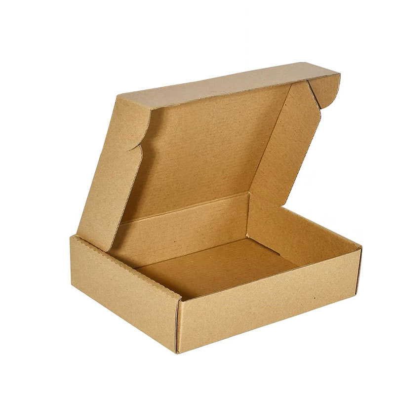 Square Extra Hard Express Packaging Flying Machine Box Customized Cowhide Corrugated Paper Packaging Box E-commerce Special Paper Box
