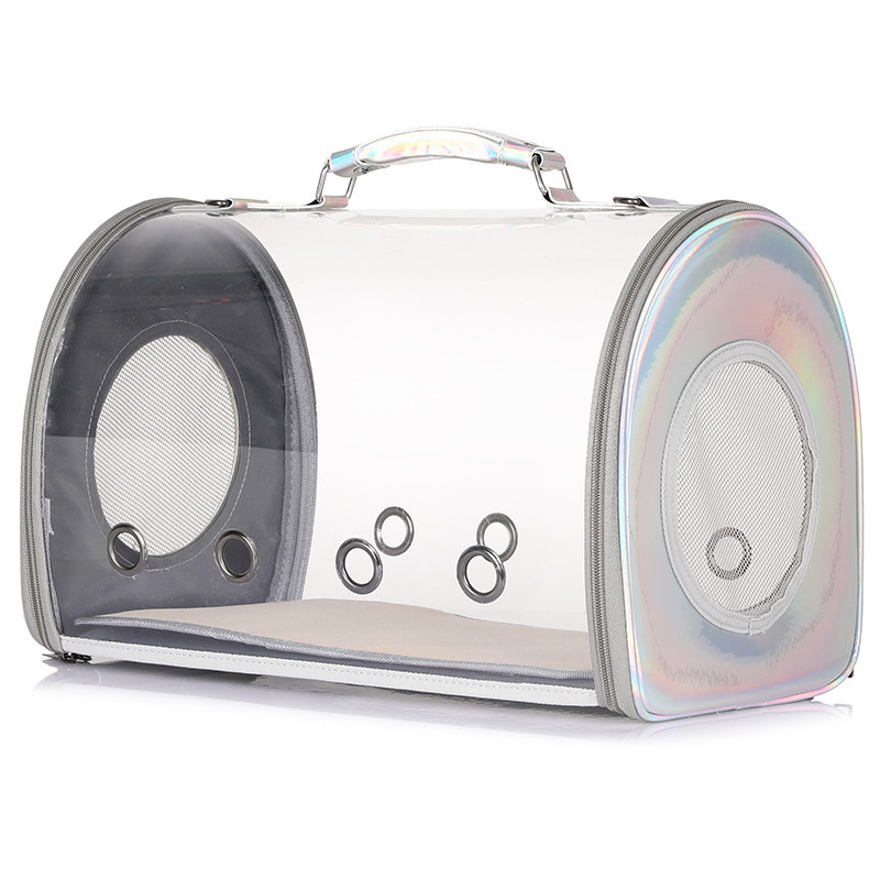 Large Cat Bag Breathable Transparent Panoramic Pet Backpack Outdoor Portable Crossbody Puppy Backpack Manufacturers Hot Sale