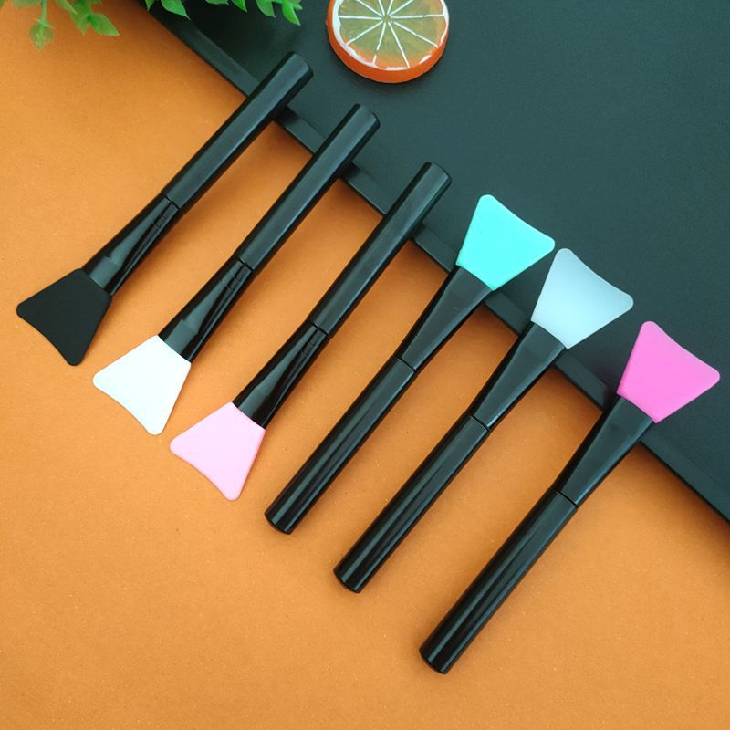 Source supply mask brush silicone mask brush makeup brush soft head silicone adjustment stick DIY beauty tools