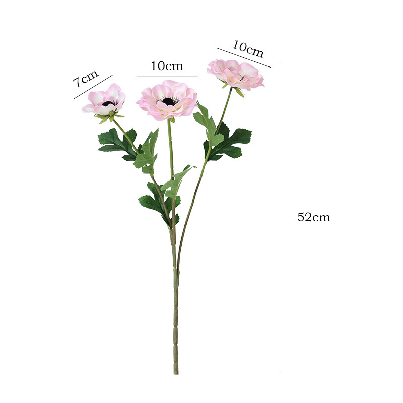 単枝3頭の銀蓮のシミュレーション花造花造花造花造花造花造花造花造花造花メーカー卸売生け花アレンジアイテム|undefined