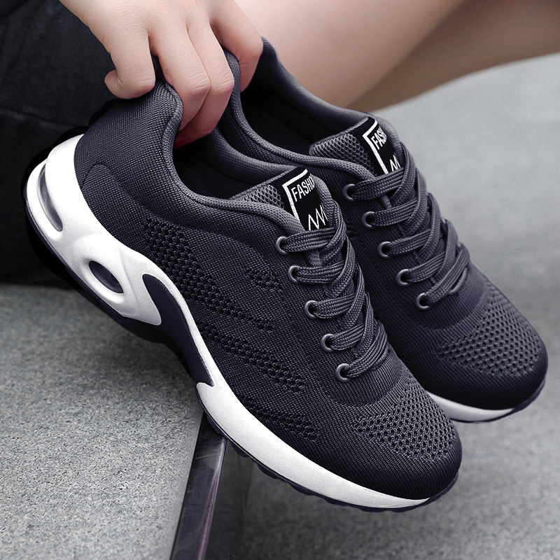 Women's shoes 2024 new air cushion shoes Korean fashion fashion foreign trade women's shoes soft bottom breathable sneaker women's shoes