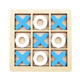 small size blue and white [9.8*9.8*0.5cm]]