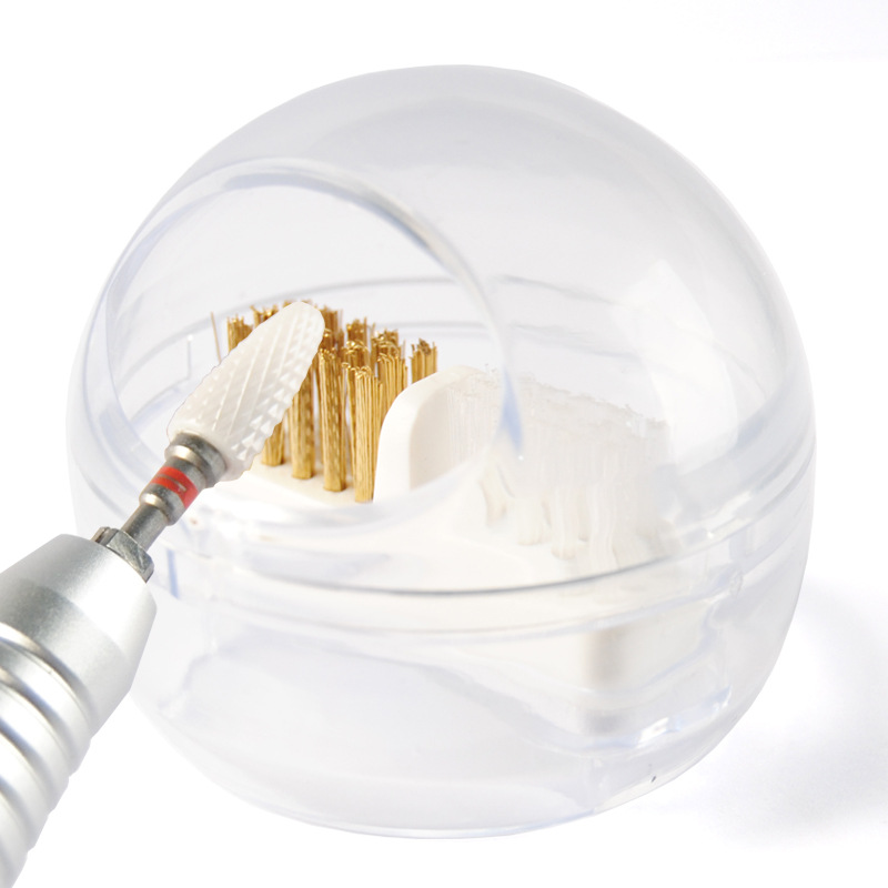 Nail grinding head cleaning ball does not run ash removable cleaning grinder grinding head nail tool grinding ball upgrade
