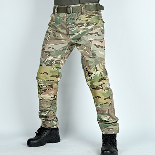 Spot direct Raiders camouflage tactical pants men's spring and autumn outdoor wear-resistant scratch-resistant tear-resistant military fan overalls
