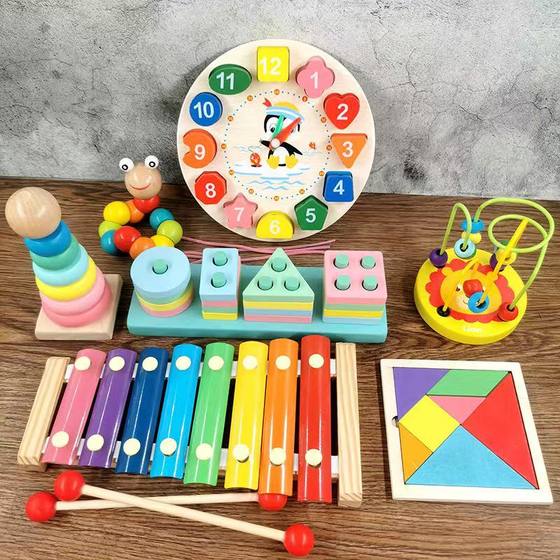 A generation of hair] [postage] beneficial intelligence baby toys for boys and girls one-year-old baby eight-tone piano set