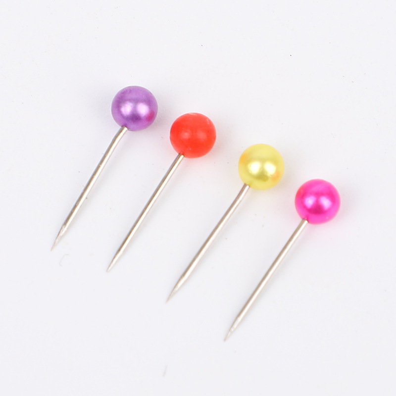Pearl pin fishing spool fixed pin positioning Pin Pin Pin Pin head nail cross stitch water drop needle fishing gear needle