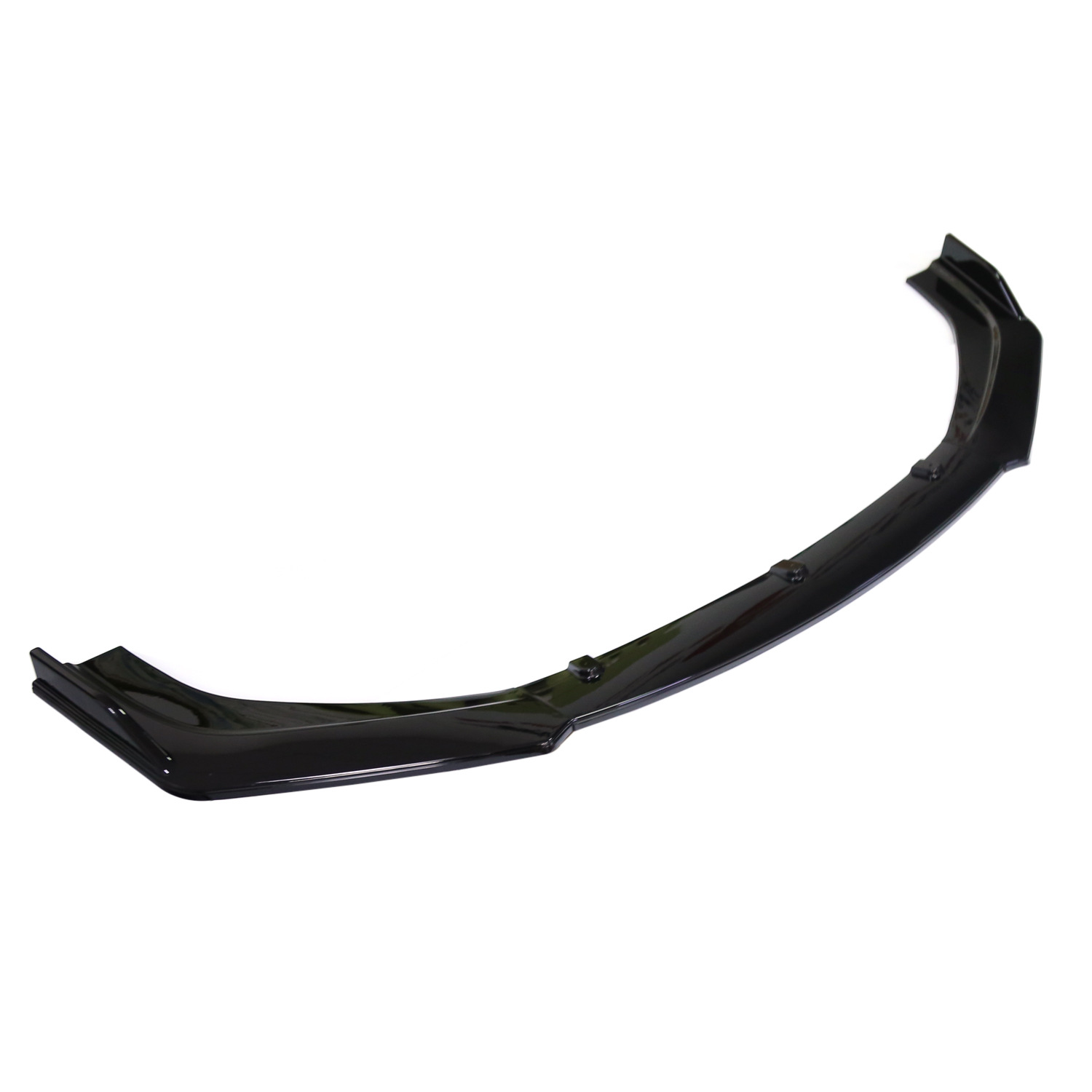 Automobile universal front shovel three-stage front lip front chin front bumper carbon fiber pattern size surround spoiler modification