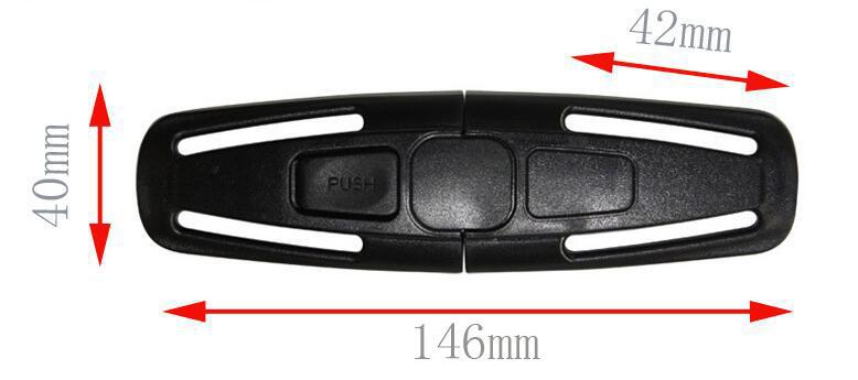 Children's car safety seat 5-point safety belt chest buckle lock child safety seat safety belt buckle