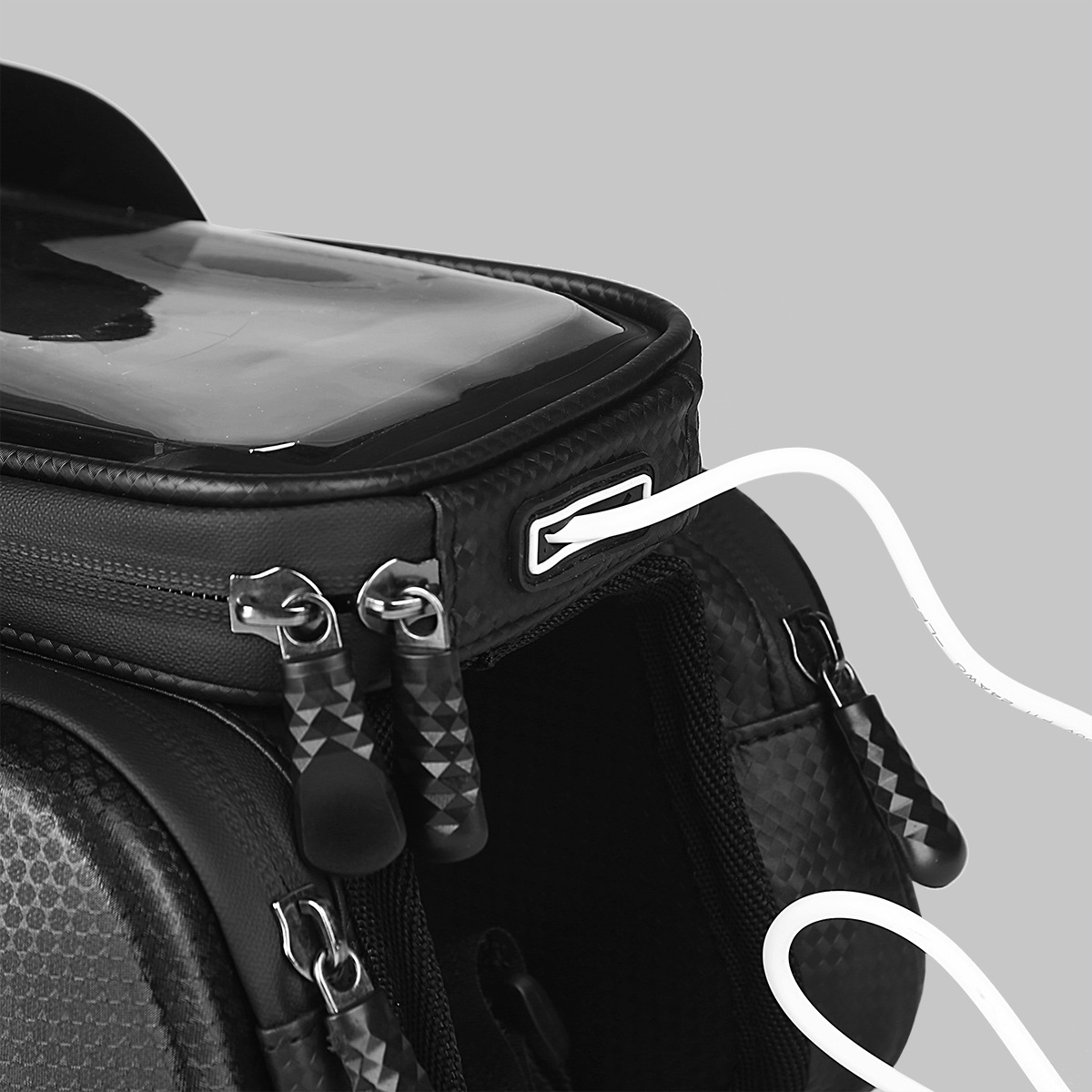 Bicycle Bag Front Beam Bag Mountain Bike Bag Mobile Phone Bag Touch Screen Upper Tube Bag Waterproof Hard Shell Saddle Bag Riding Equipment