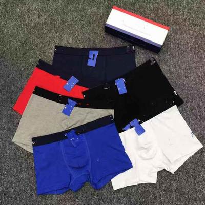 Foreign trade pure cotton boxers men's underwear sports fashion brand breathable Men's underwear boxers summer new champion pants