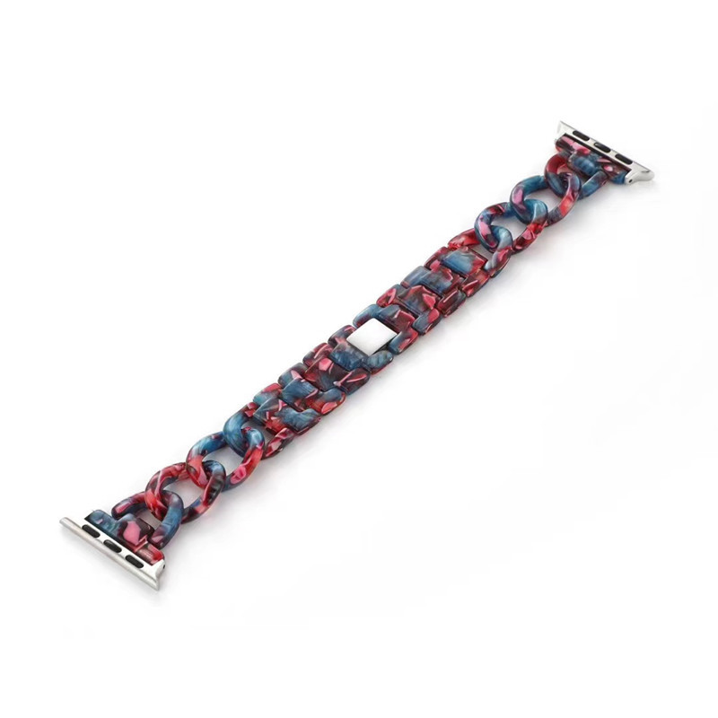 New Product Suitable for Apple Samsung Glasses Glasses Glue Metal Single Row Denim Chain Smart Chanel Style Transparent Single Chain Strap